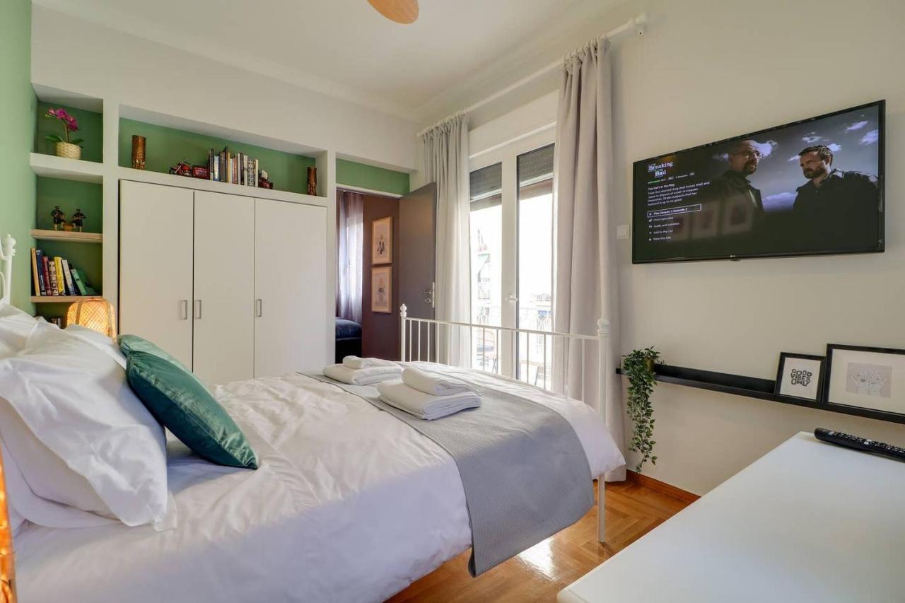 Victoria 5Star / 5Br Bigapt / Sauna / 2Min To Metro Афины Экстерьер фото