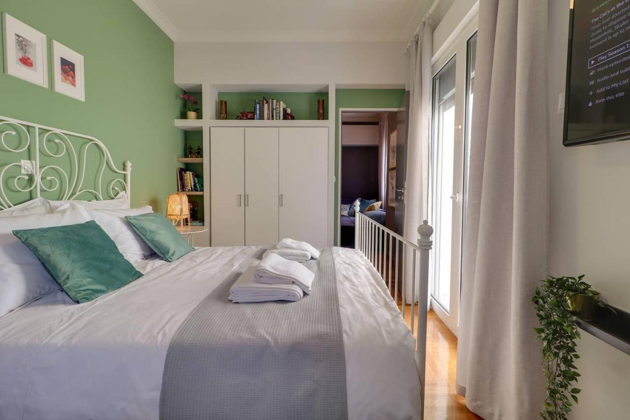 Victoria 5Star / 5Br Bigapt / Sauna / 2Min To Metro Афины Экстерьер фото