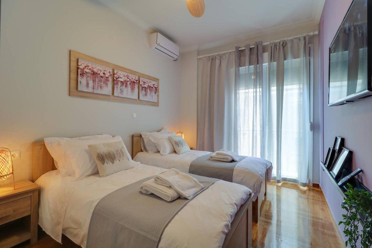 Victoria 5Star / 5Br Bigapt / Sauna / 2Min To Metro Афины Экстерьер фото