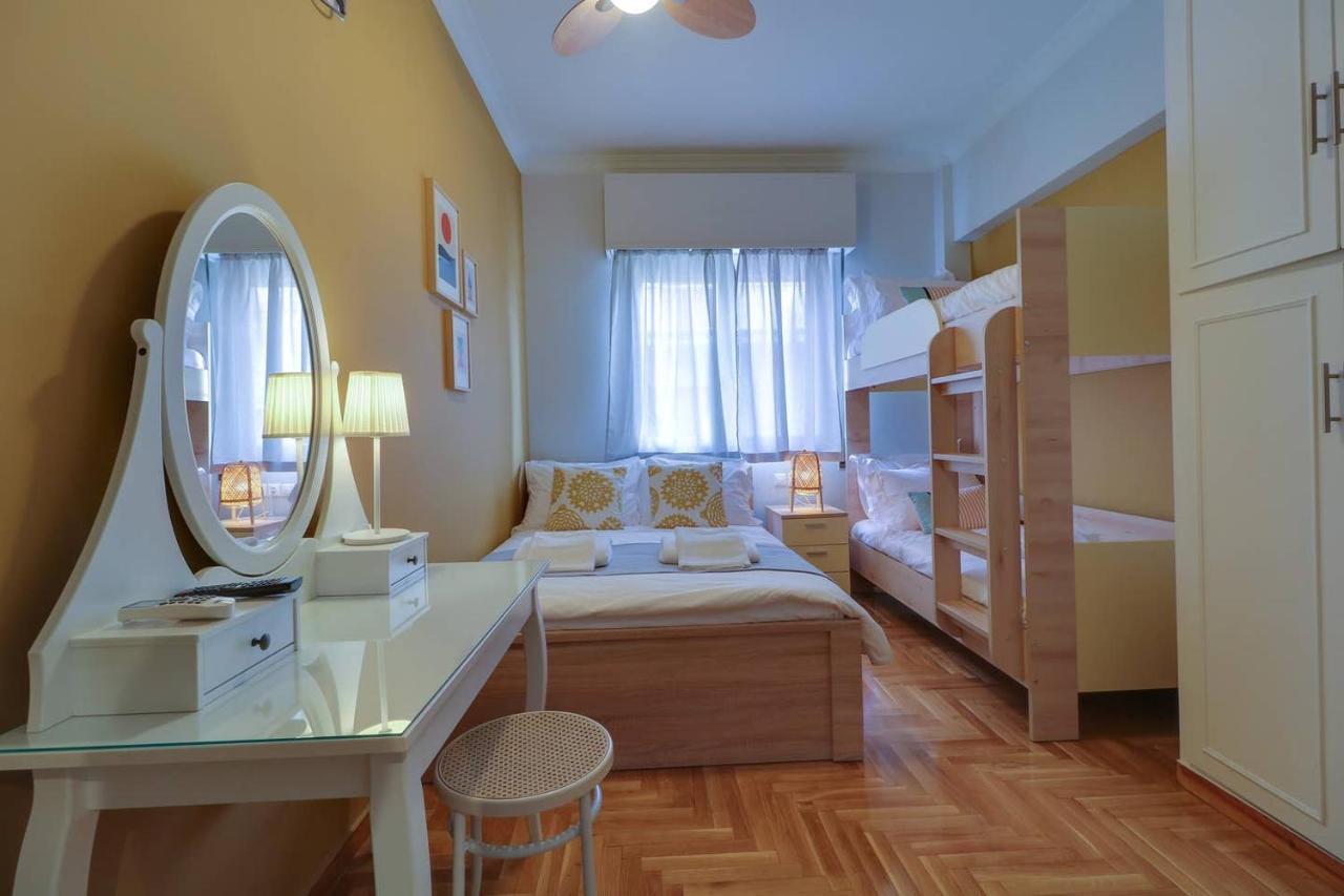 Victoria 5Star / 5Br Bigapt / Sauna / 2Min To Metro Афины Экстерьер фото