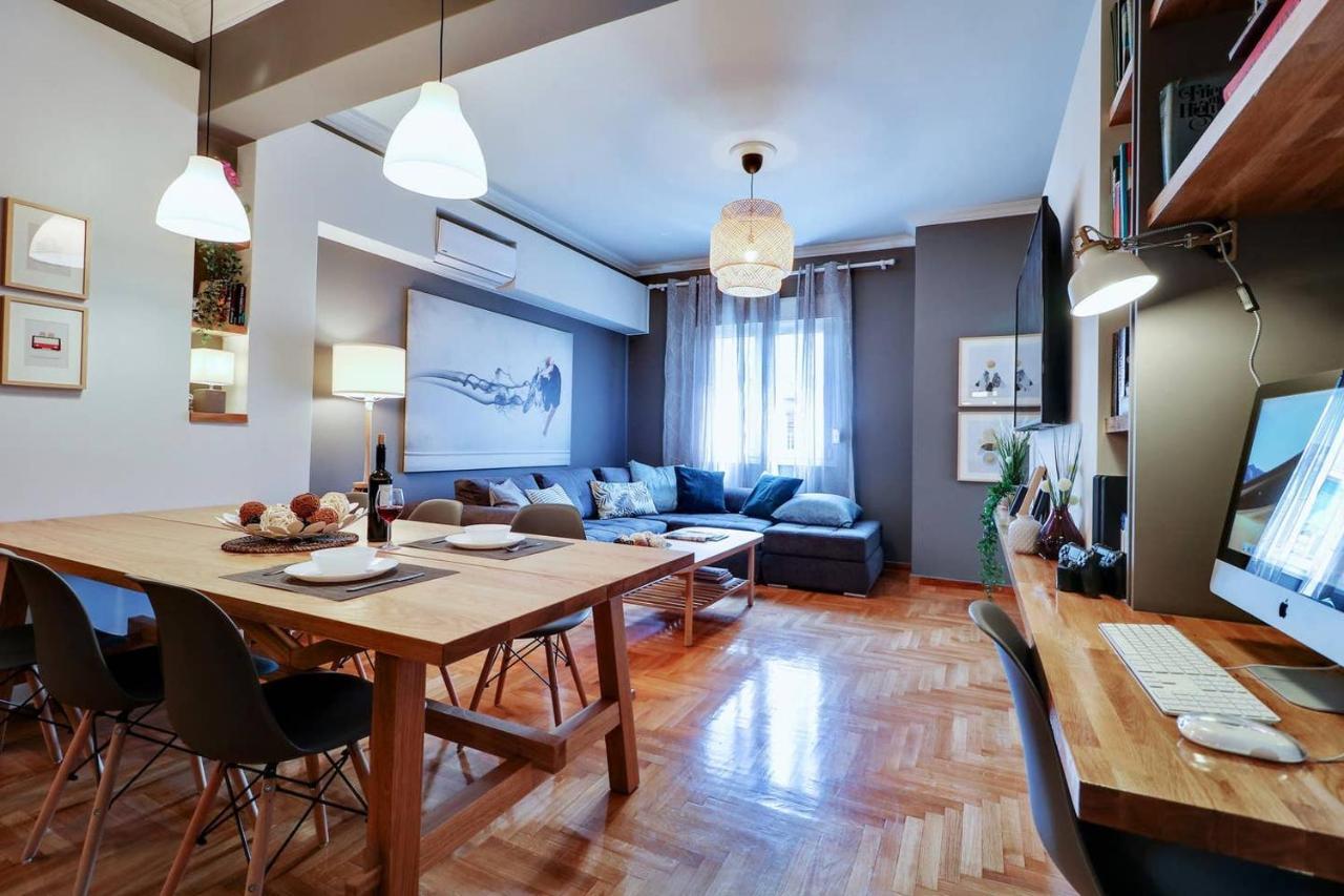 Victoria 5Star / 5Br Bigapt / Sauna / 2Min To Metro Афины Экстерьер фото