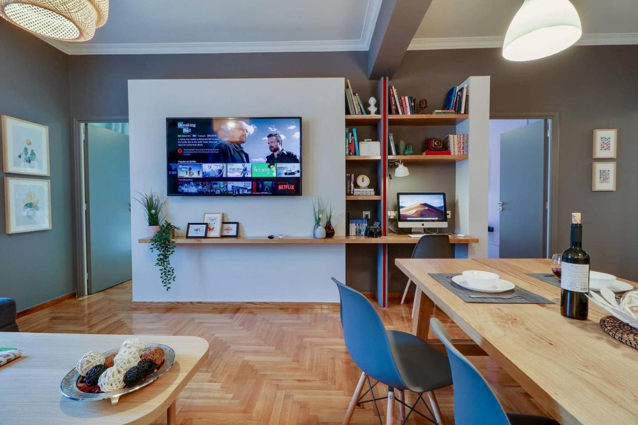 Victoria 5Star / 5Br Bigapt / Sauna / 2Min To Metro Афины Экстерьер фото