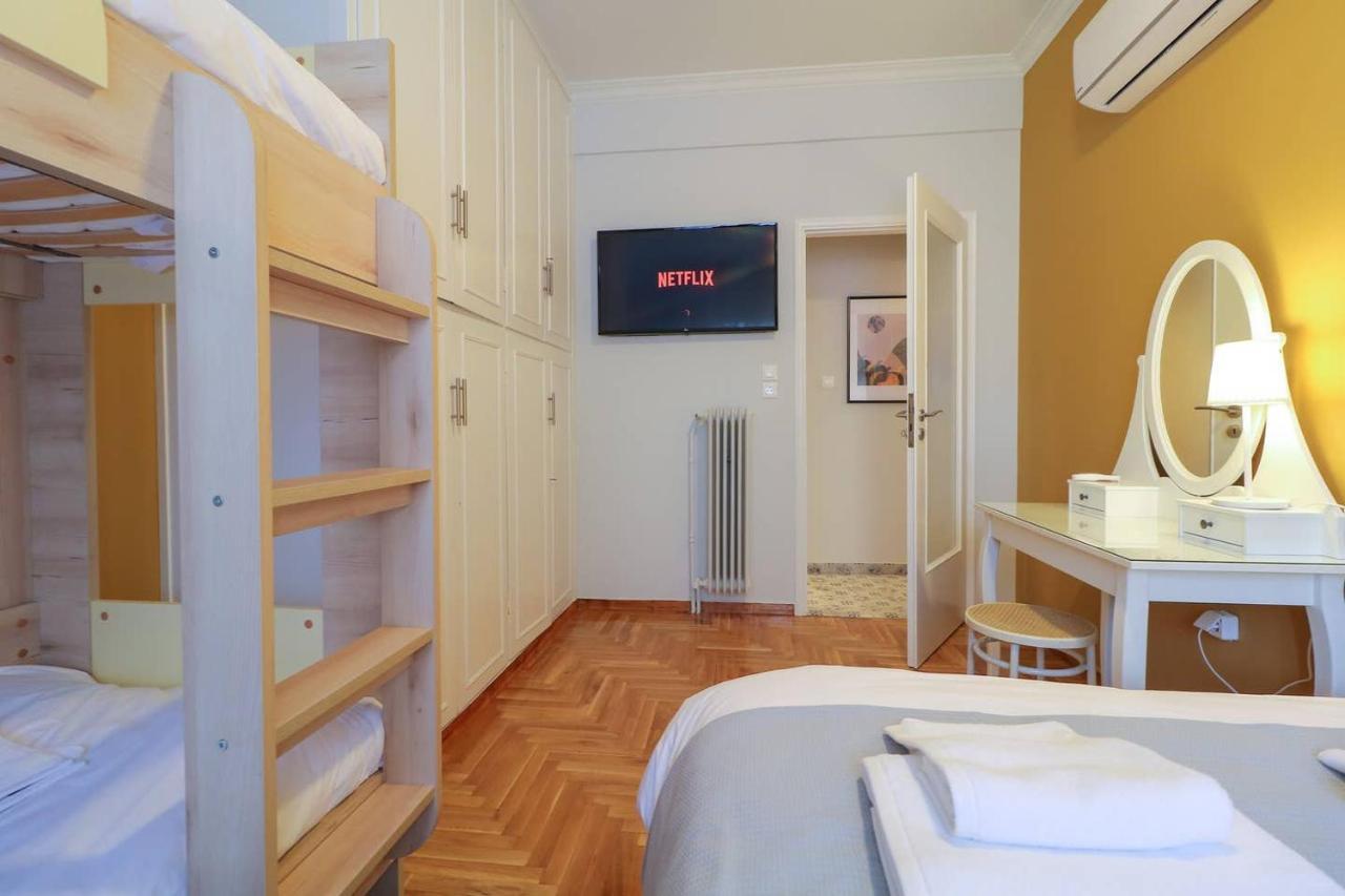 Victoria 5Star / 5Br Bigapt / Sauna / 2Min To Metro Афины Экстерьер фото